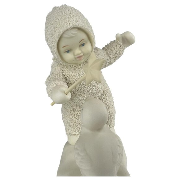 Dept 56 Snowbabies Dreams Do Come True Figurine Star Wand Duck Retired No Box - Picture 4 of 10